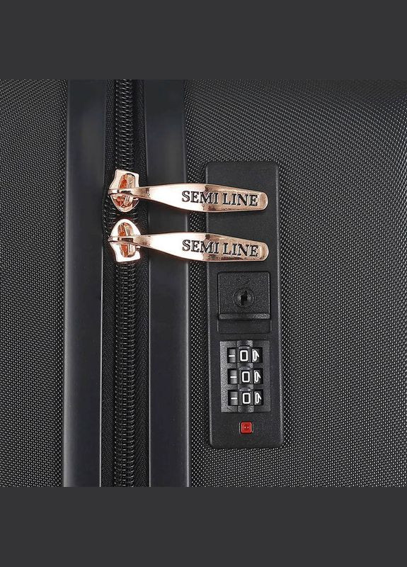 Чемодан 24" M 61л Black (DAS302969) Semi Line (322327162)