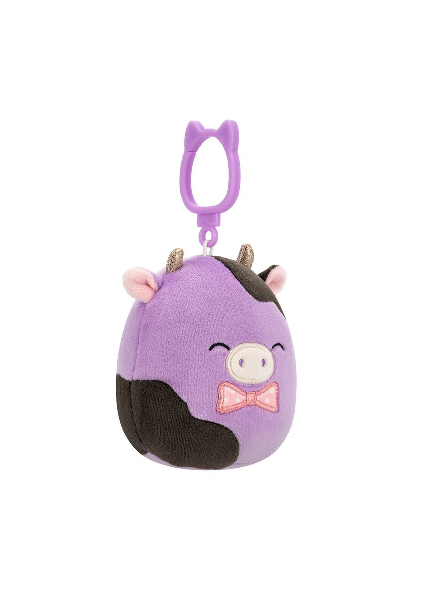 Мягкая игрушка на клипсе Коровка Алекси Squishmallows (342753451)