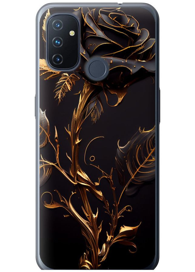 Силиконовый чехол 'Роза 3' для Endorphone OnePlus Nord N100 (267500504)