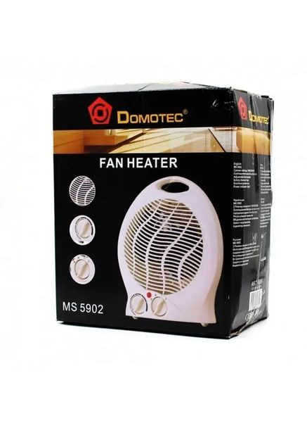 Тепловентилятор - Електрообігрівач Domotec Heater MS 5902 Digital (363833552)