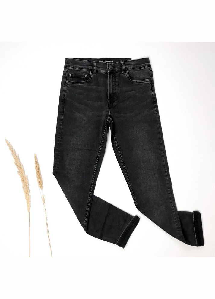 Черные джинсы 158-164 см черный артикул л165 Zara