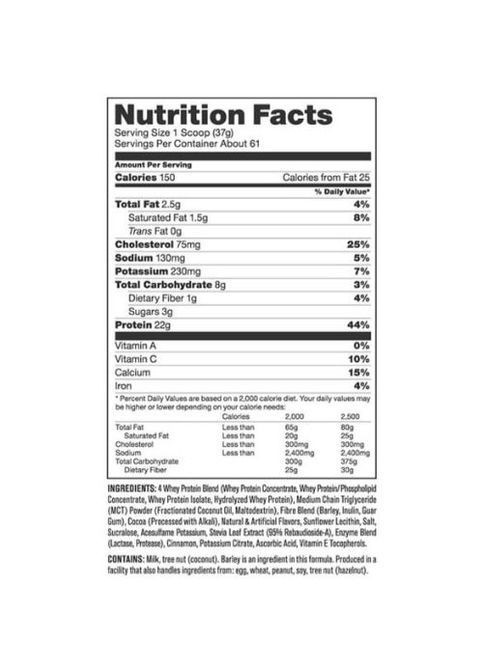 Whey 4540 g /122 servings/ Strawberry Cream MUTANT (370650220)