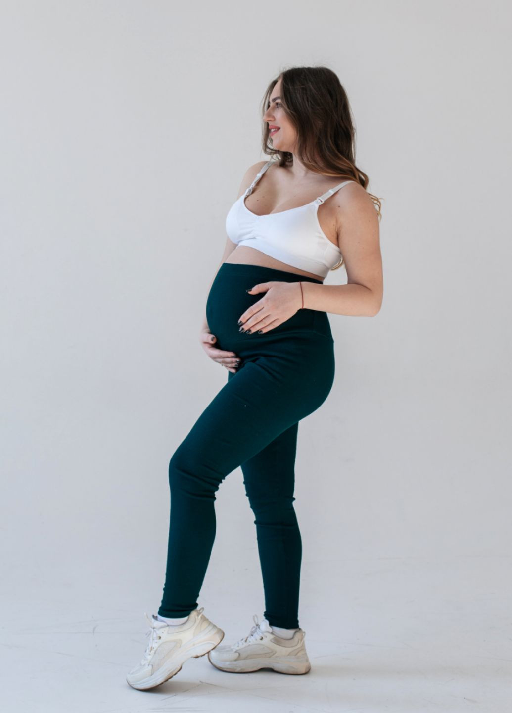 Лосины для беременных в рубчик HN (321984353)