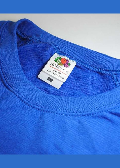 Світшот жіночий Lightweight raglan sweat lady-fit Яскраво (062146051XS) Fruit of the Loom (315938151)