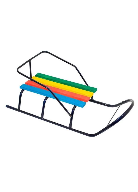 Санки "Классик". Круглые полозья. Blue (22631) No Brand (378834027)