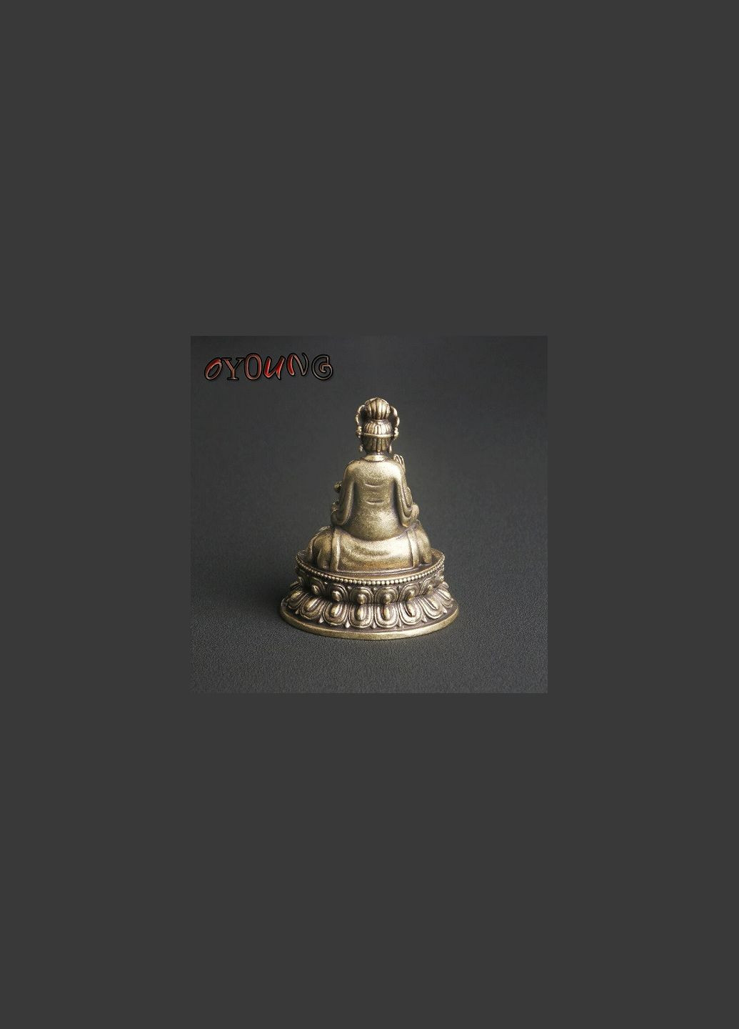 Антична ретро мідна бронзова латунна статуетка Будди Самантабхадра No Brand (292260502)