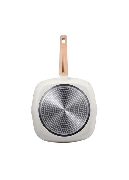 Сковорода (BG-34743-CR) Bergner Naturally гриль 28 x 28 см (369882096)