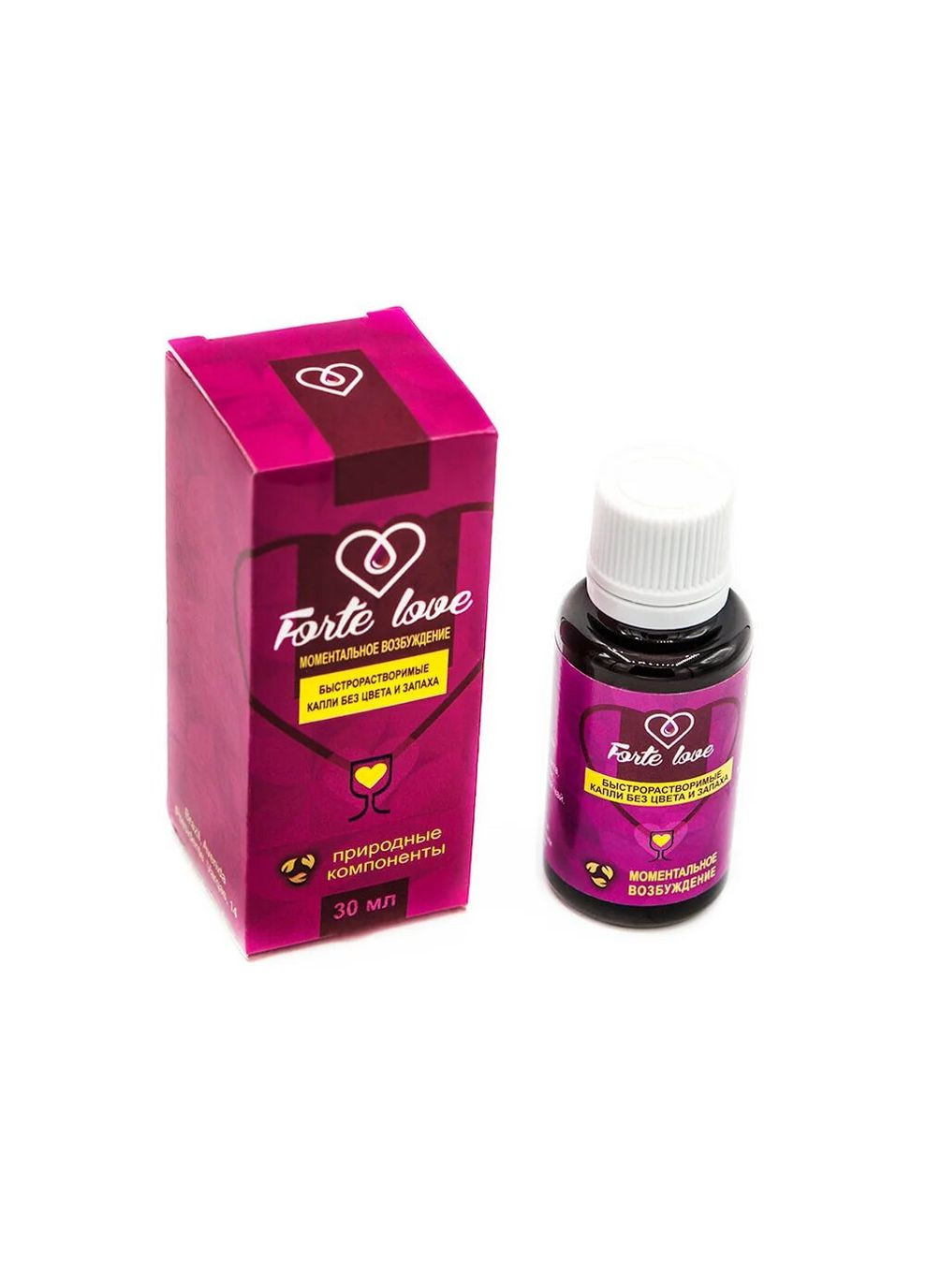 Капли Forte Love возбуждающие для женщин 30 мл Loveshop (297395167)