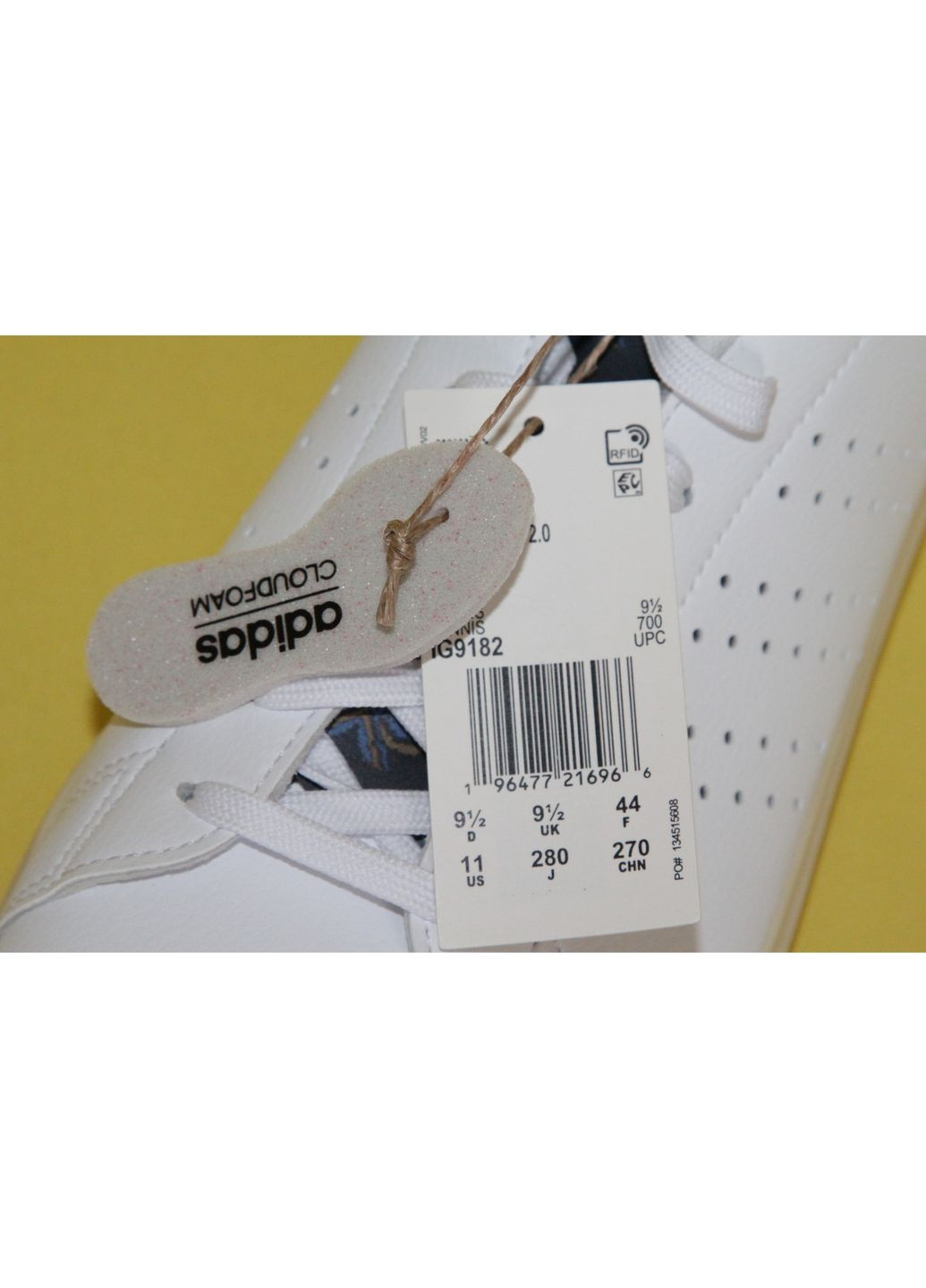 Кроссовки женские, размер 42 adidas белые (369634263)