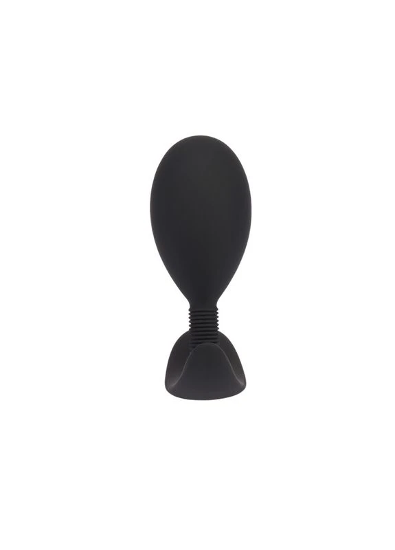 Анальная пробка с ручкой черного цвета Anal Play Plug Large Chisa (382539175)