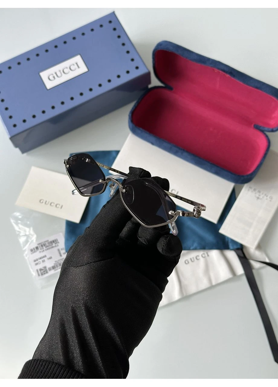 Окуляри GG1604S 003 Black Silver No Brand (355342169)
