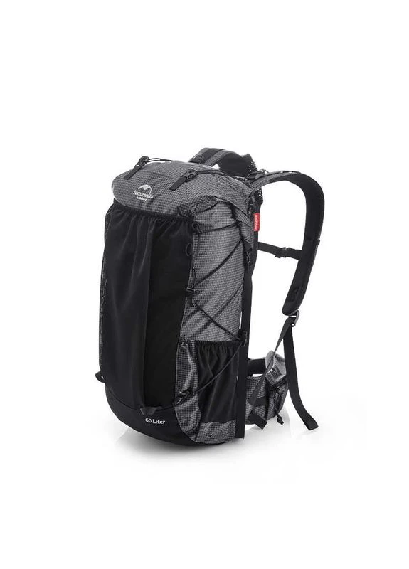 Туристический рюкзак Rock NH19BP095, 60+5 л, черный Naturehike (385893490)