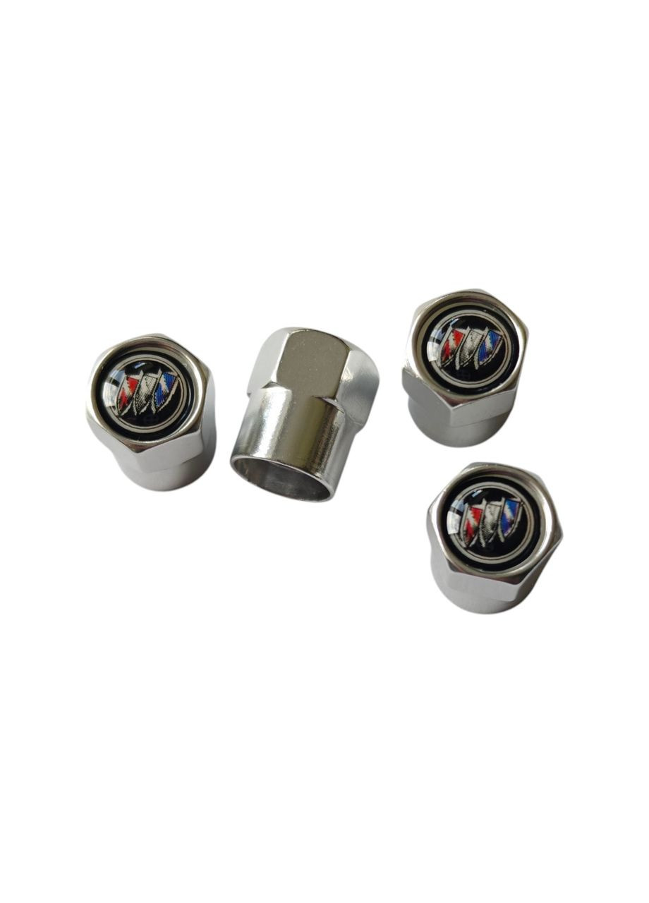 Ковпачки на ніпель хромовані з логотипом Buick (339058311)