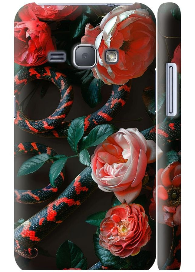 3D пластиковый глянцевый чехол 'Floran Snake' для Endorphone Samsung Galaxy J1 (2016) Duos J120H (286762990)