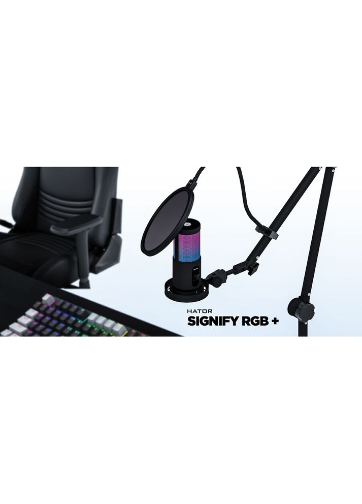 Микрофон Signify RGB PRO+ (HTA-516) Hator (323106468)