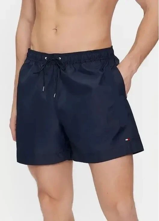 Шорти чоловічі для плавання Tommy Hilfiger Flag Embroidery Mid Length Swim Shorts (381861250)