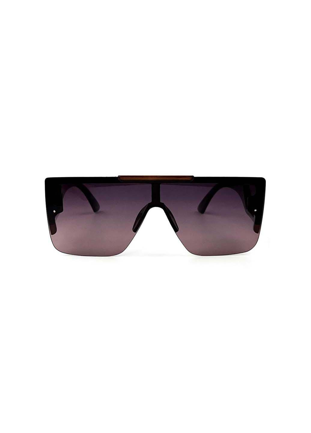 Солнцезащитные очки с поляризацией Маска мужские 195-745 LuckyLOOK (291885784)