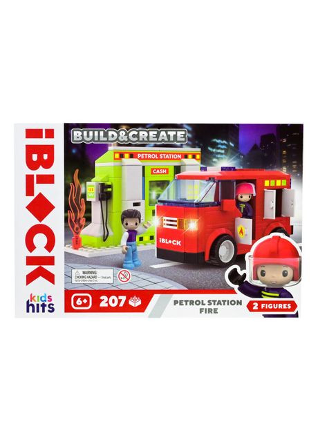 Конструктор Junior Kids hits Build & create Petrol station fire (KH43/002/2) Iblock (370625700)