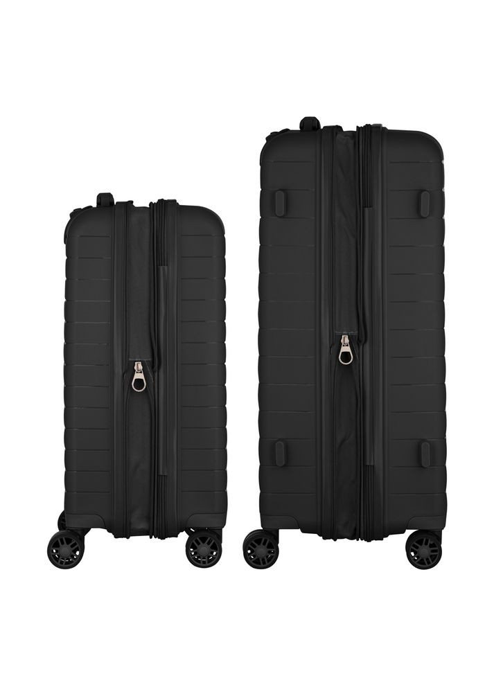 Набор чемоданов, Aero, полипропилен, (M+S), TSA, 4 колеса, EXP, черный 2E (364873944)