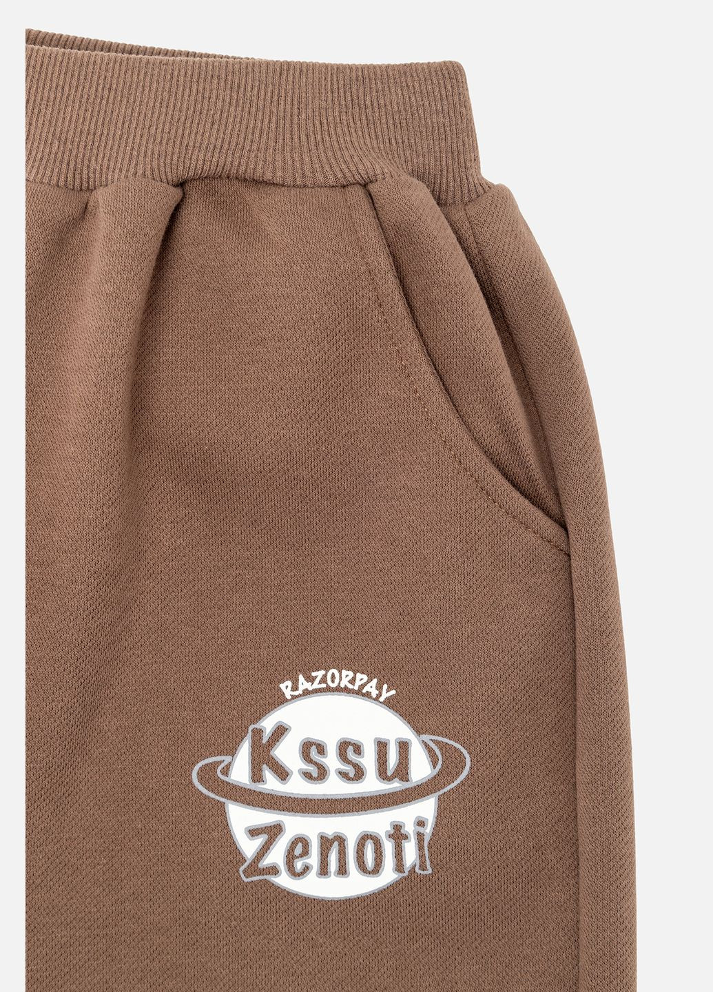 Штани спортивні для дівчинки колір кавовий CB-00247391 Fengshuoda (319128539)