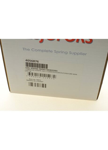 Пружина (передняя) MB C-class (W204) C180-C280/C180-C220CDI 07- (седан/унив/купе) (без низк.хо 4056876 (opt-om) Lesjofors (345785250)