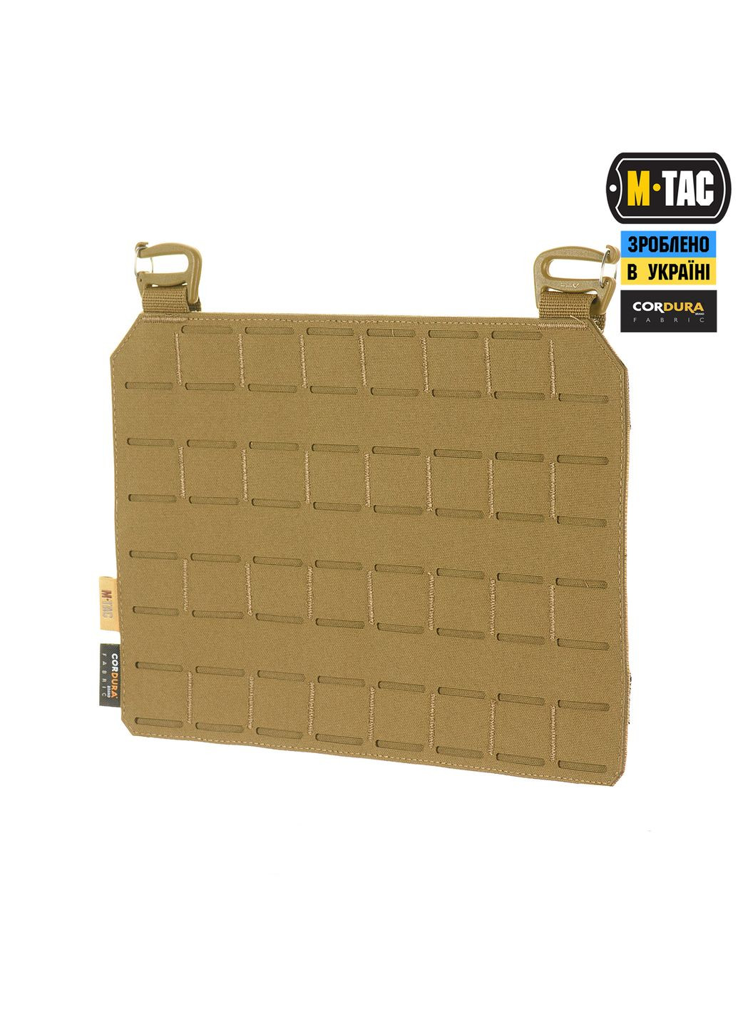 Передняя панель для плитоноски Cuirass QRS XL Coyote M-TAC (303261986)