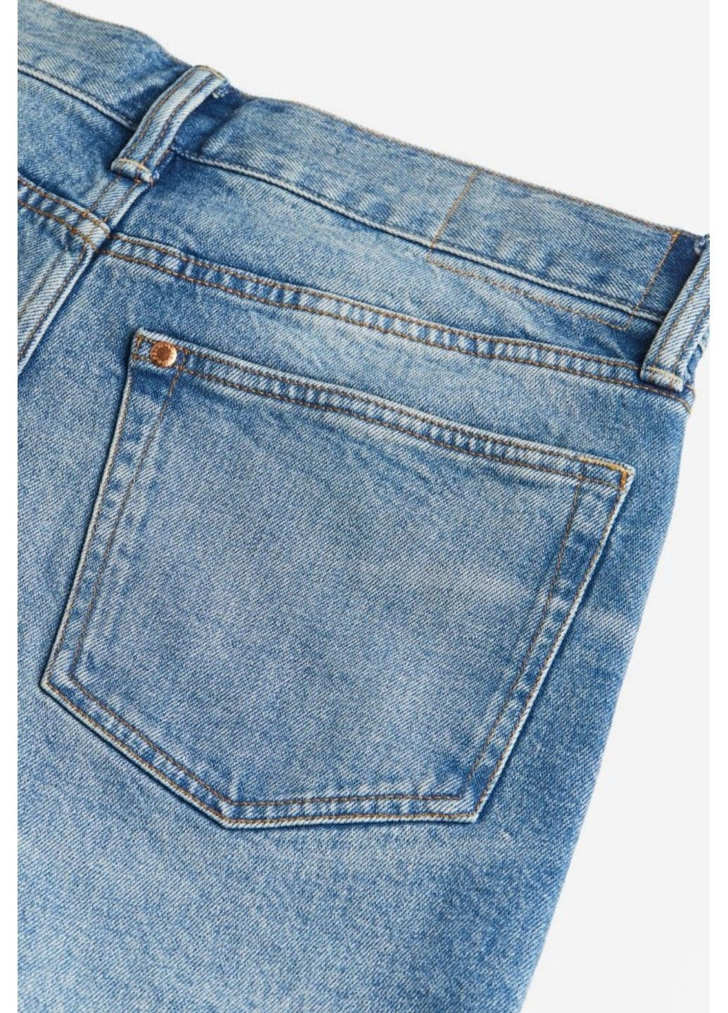 Мужские джинсовые шорты Regular Fit (57121) W30 Синие H&M (293820144)