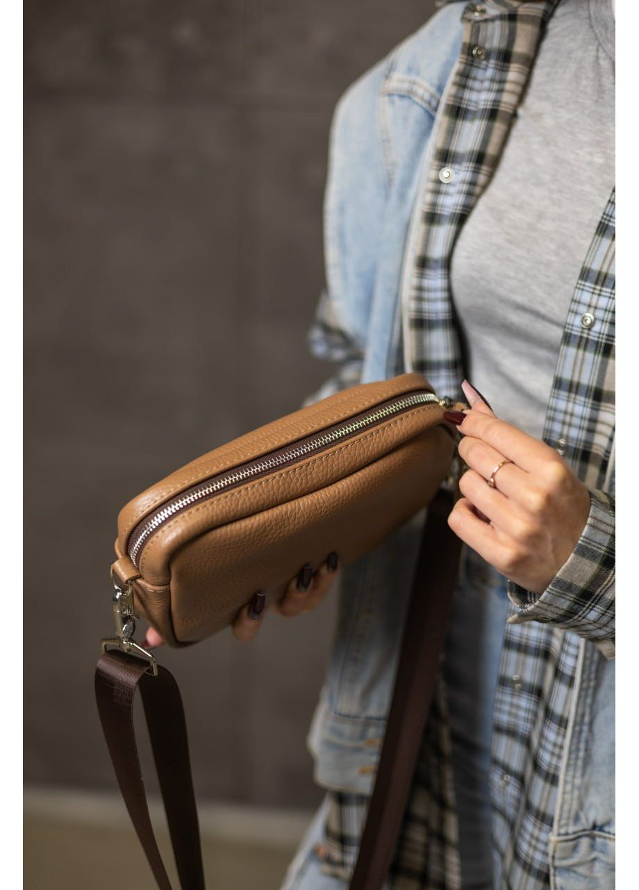 Сумка-кроссбоди на кожаное плечо Vishnya (368157133)