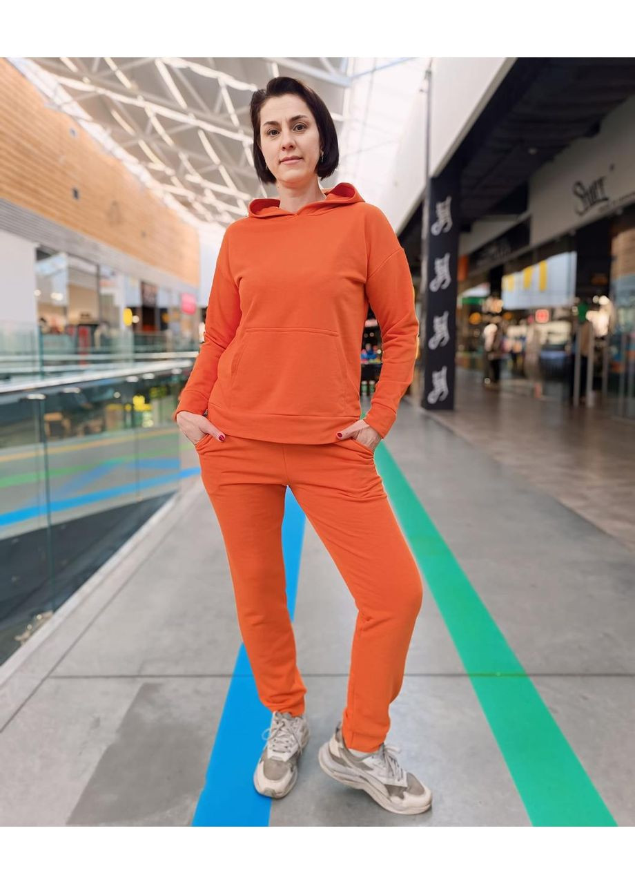 Жіночі спортивні оранжеві штани 2 Льва (361111764)