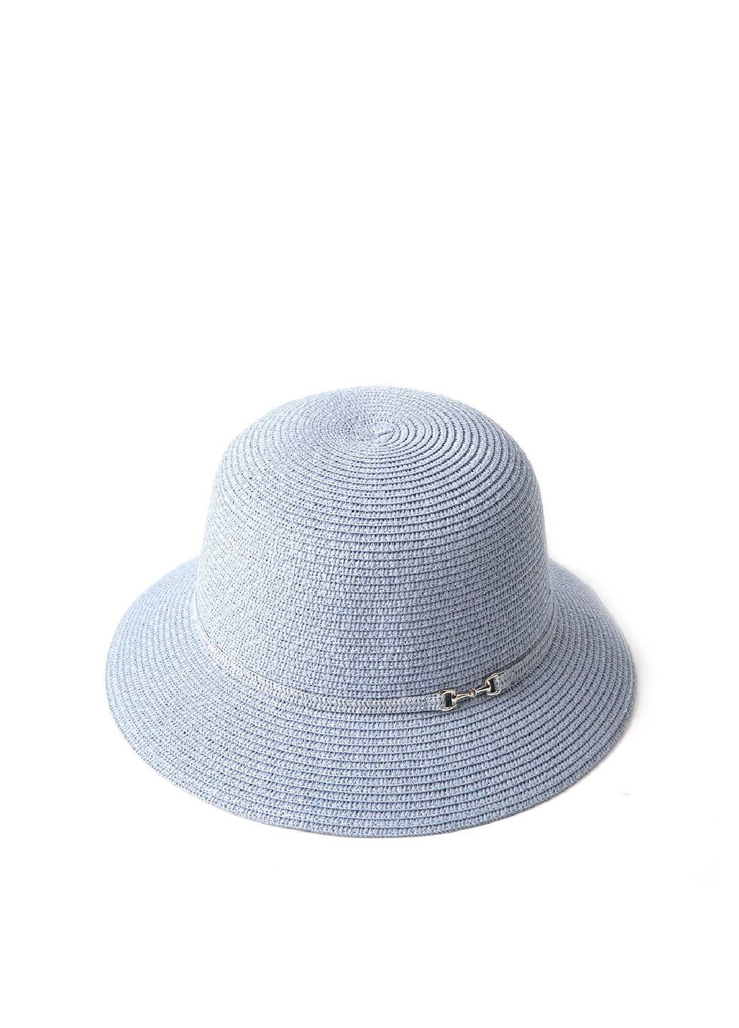 Капелюх з маленькими полями жіночий папір блакитний VERONICA LuckyLOOK 843-944 (322789231)