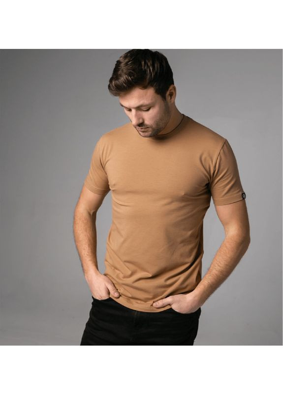 Хакі (оливкова) чоловіча однотонна футболка Hector