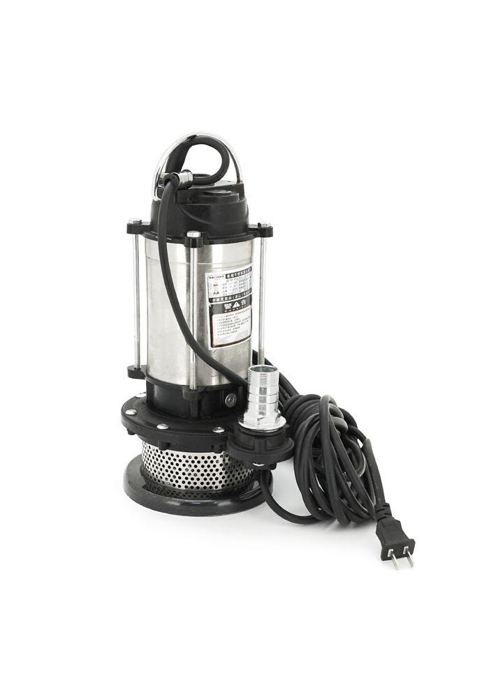 Занурювальний насос, 550W, 220V, до 2 м³/год, підйом до 13м, 25мм, нержавіюча сталь, 375х195х200мм, 4,380кг + перехідник Voltronic (360394128)