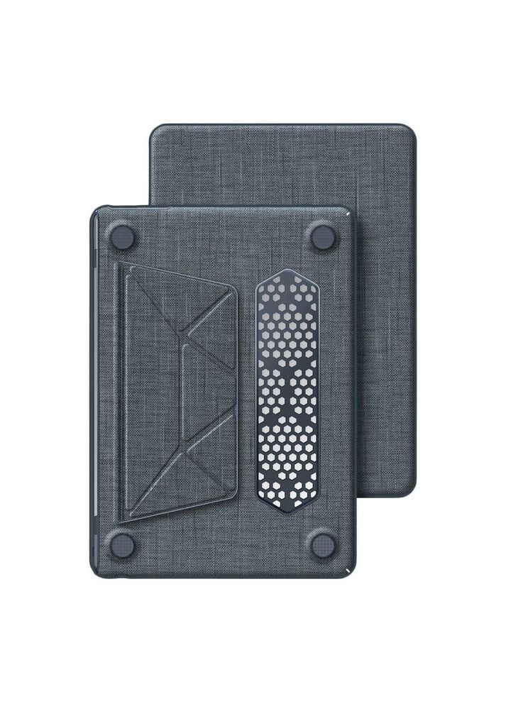 Накладка PC+Fabric AMO-TRI для MacBook Air 15" 2025/2024/2023 (M4/M3 A3114/M2 A2941) Grey No Brand (364925332)