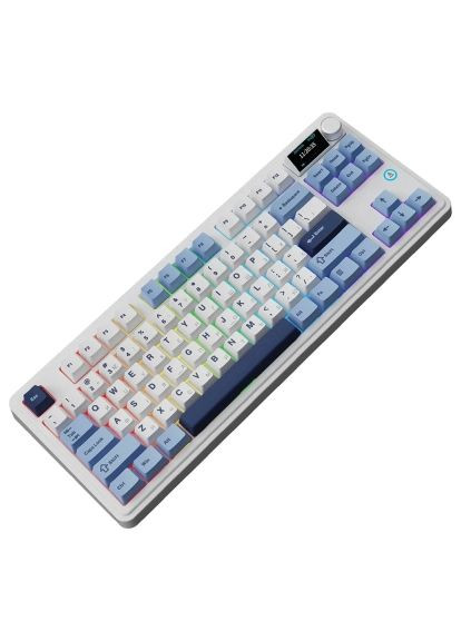 Клавіатура White (AK870-MU-BWD) Ajazz AK870 PLUS Murad Switch RGB Wireless/Bluetooth/USB (364659628)