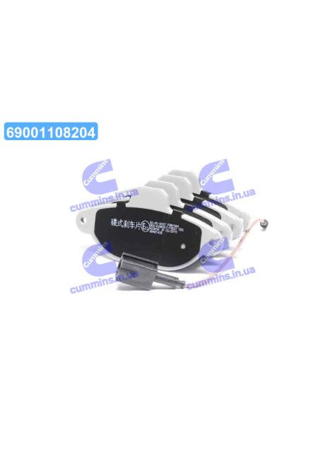 Колодки гальмівні передні дискові FIAT 500 (вир-во ) 50-00-0087 Ashika (342413115)