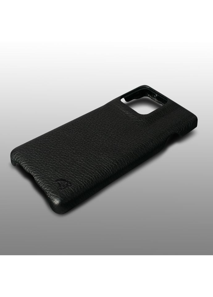 Кожаная накладка Cover для Motorola Edge 60 Pro Чёрный (79337) Stenk (362376339)