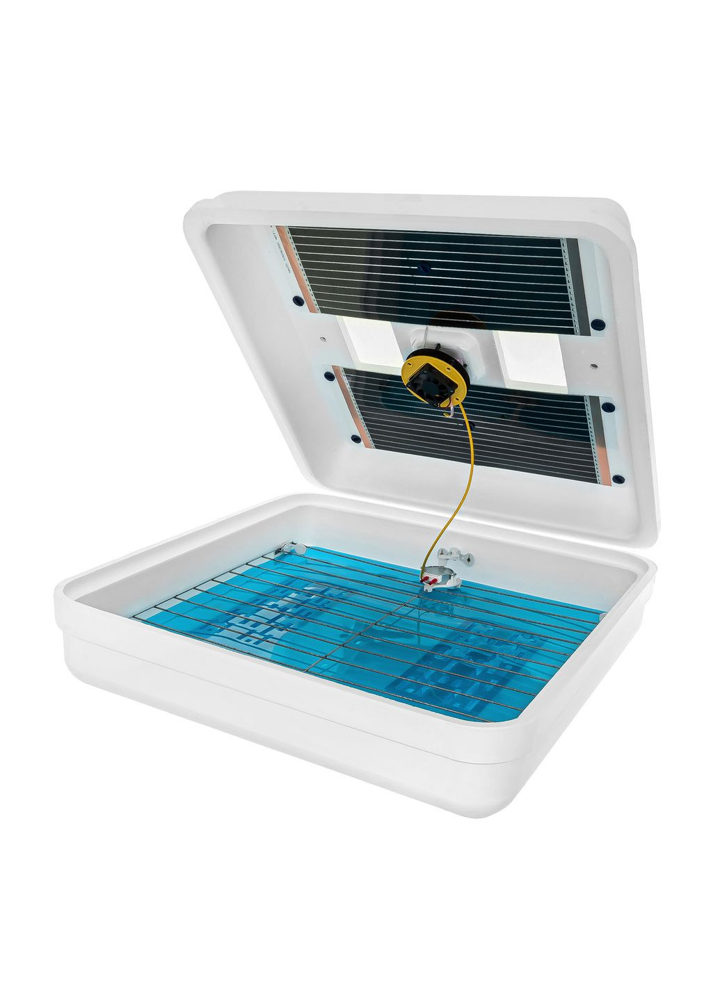 Автоматический инкубатор « Smart TURBO» на 130 яиц с цифр. терморег. и вентилятор 220/12 резервное Рябушка (322843812)