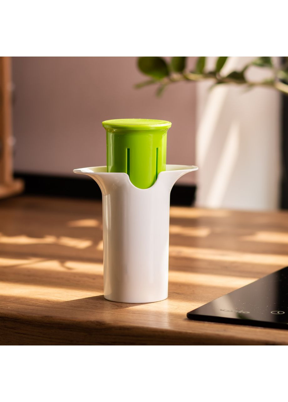 Овочерізка ручна 11×6×11 см кругла універсальна овочерізка механічна мультирізка для овочів і фруктів HP-8-72 (A-040676) LUGI (371655234)