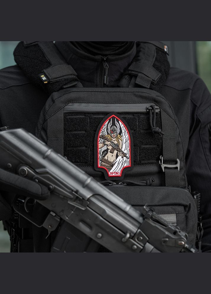 Нашивка Valkyrie (вишивка) Black/Red M-TAC (315047583)