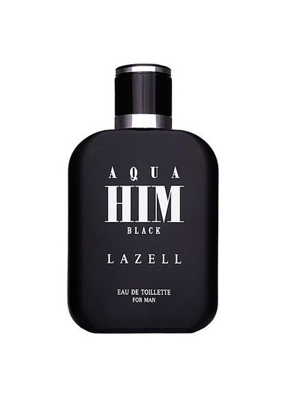 Туалетная вода мужская Aqua Him Black 100мл Аква Хим Блэк Лазел Lazell (317273262)