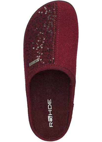 Бордовые женские сабо bari (арт. 6550 48), (германия) ( ) Rohde