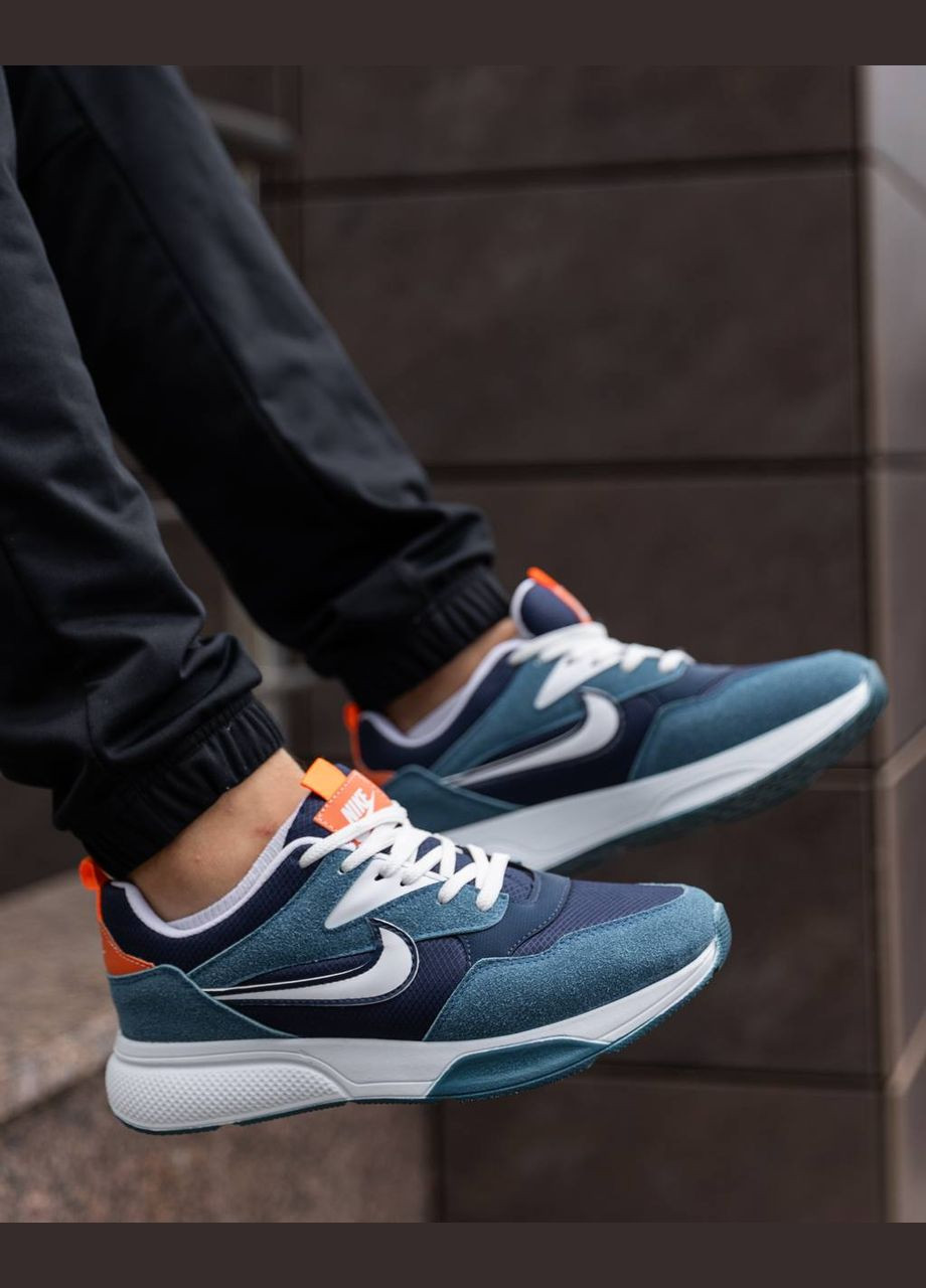 Синие демисезонные кроссовки мужские No Brand