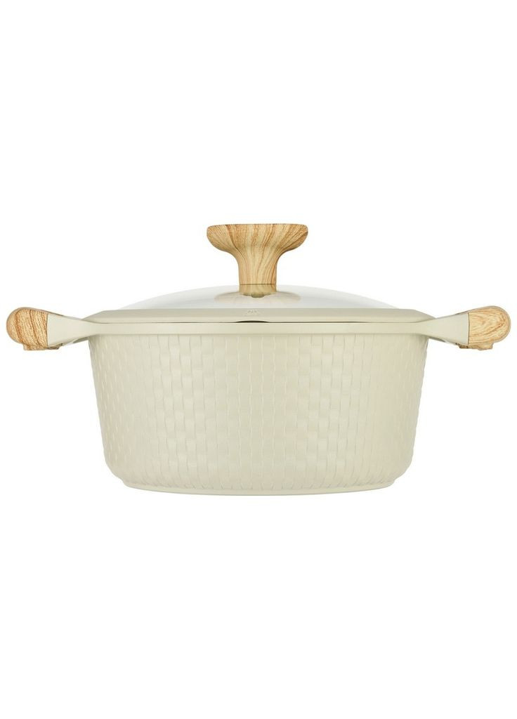 Кастрюля Ran белая 20 см 2.4 л (m464811) RESTO Ran біла 20 см 2.4 л (366562321)