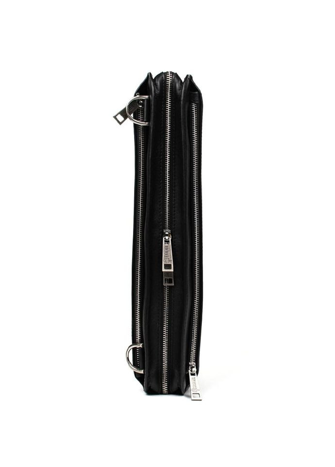 Папка A4 шкіряна з ременем через плече для документів GA-2142-4lx чорна TARWA (348430381)