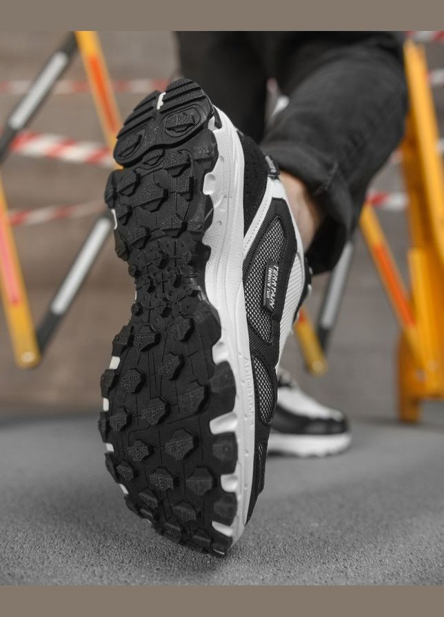 Чорно-білі всесезон чоловічі кросівки nulan white/black No Brand