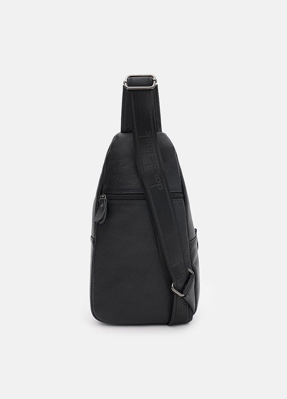 Чоловічий рюкзак шкіряний через плече K11022bl Black Keizer (301871579)