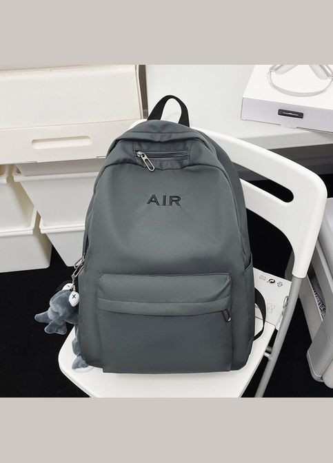 Рюкзак AIR 3296 чоловічий жіночий дитячий шкільний портфель сірий No Brand (314455155)