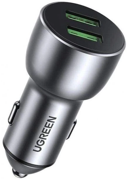 Автомобильное зарядное устройство CD213 Fast Car Charger Dark голубой (10144) Ugreen (382808858)