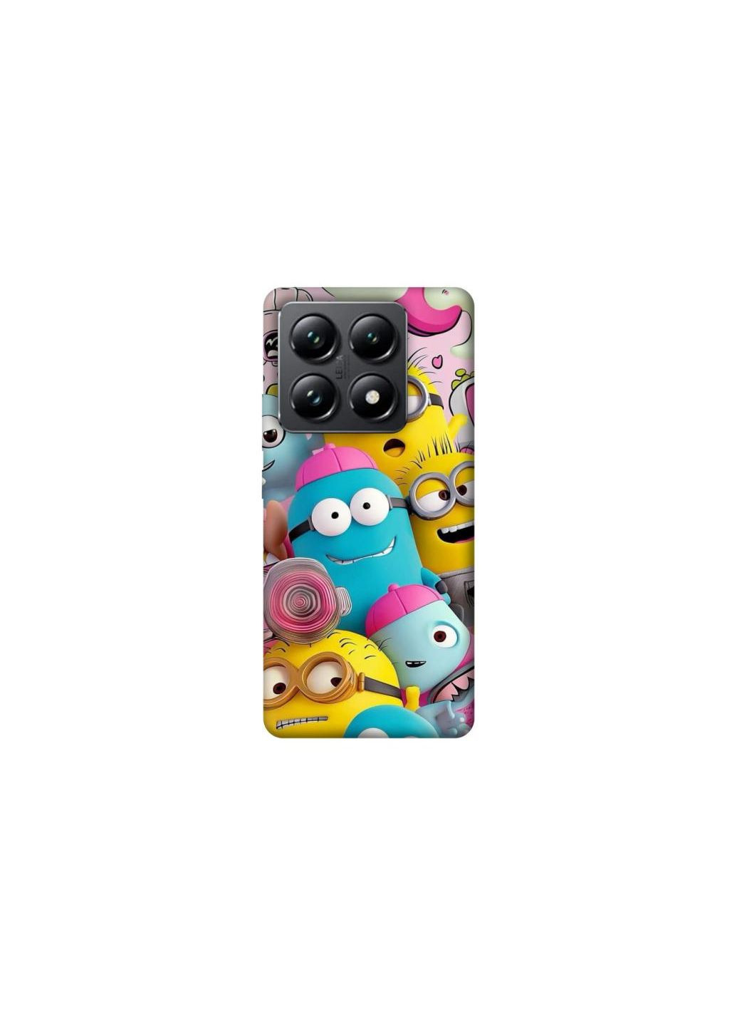 Чохол на Xiaomi 14T Pro Minions ver.1 Frontalka (354675949)