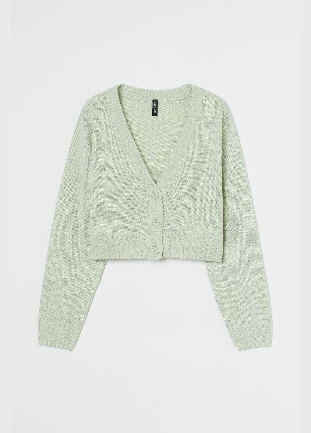 Кардиган демісезон,блідо-зелений, Divided H&M (325453041)